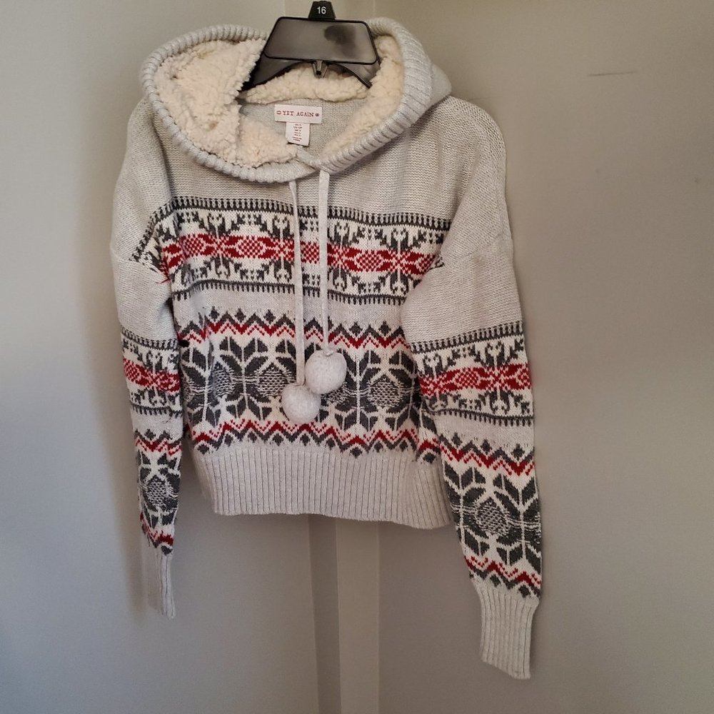 Yet Again hooded sweater